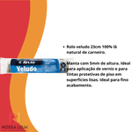 Rolo Veludo 23cm 329/5 Atlas