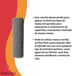 Rolo para Massa Nivelopro 23cm AT1122/23 Atlas