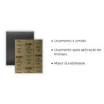 Folha Lixa D'água T277 230X280mm GR 500 PT200 Norton