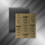 Folha Lixa D'água T277 230X280mm GR 320 PT200 Norton