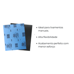 Folha de Lixa D'Água T216 230x280mm GR 120 Norton