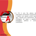 Fita Para Empacotamento Transparente 48mmx100m Adere