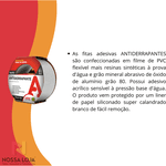 Fita AntiDerrapante 50mmx5m Transparente Adere