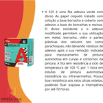 Fita Crepe Automotiva Verde 525 48mmx50m Adere