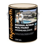 Resina Multiuso Base Água Cor Cerâmica Telha 3,6L Hydronorth
