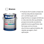 Tinta Primer Galvbras Branco 0,9L Brasilux