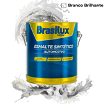 Tinta Esmalte Sintético Automotivo Branco Brilhante 3,6L Brasilux