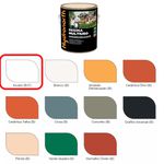 Resina Multiuso Base Solvente Cor Incolor 0,9L Hydronorth
