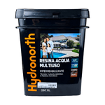 Resina Multiuso Base Água Cor Incolor 18L Hydronorth