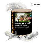 Resina Multiuso Base Água Cor Incolor 0,9L Hydronorth