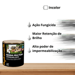 Resina Multiuso Base Água Cor Incolor 0,9L Hydronorth
