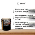 Silicone Hidrofugante Incolor 3,6L Hydronorth