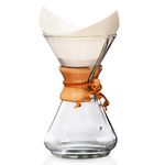 Passador de Café com Alça de Madeira Chemex 6 Xícaras