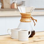 Passador de Café com Alça de Madeira Chemex 6 Xícaras