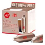 Cápsulas Gas Nitrogênio N2 C/16 Isi Preparo Bebidas Geladas