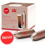 Cápsulas Gas Nitrogênio N2 C/16 Isi Preparo Bebidas Geladas