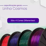 Filamento PLA Cosmos Azul Netuno 1Kg