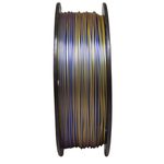 Filamento PLA Duo Color Azul Safira e Dourado V-Silk 1Kg
