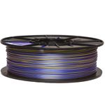 Filamento PLA Duo Color Azul Safira e Dourado V-Silk 1Kg