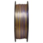Filamento PLA Duo Color Dourado e Lilás V-Silk - 1Kg