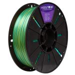 Filamento PLA Duo Color Dourado e Verde V-Silk - 1Kg