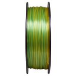 Filamento PLA Duo Color Dourado e Verde V-Silk - 1Kg