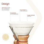 Filtro circular pre dobrado p chemex 100 un