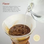 Filtro circular pre dobrado p chemex 100 un