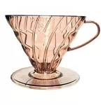 Hario Suporte para Filtro de Café V60 02 - PP, Marrom – Praticidade e Design Elegante