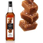 Xarope 1883 Maison Routin Caramelo Salgado 1l Drink Soda Italiana