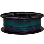 Filamento PLA Duo Color Ametista e Verde 1kg