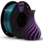 Filamento PLA Duo Color Ametista e Verde 1kg