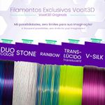 Filamento ABS Branco Dental - 1kg 1,75mm Voolt3D