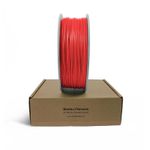 FILAMENTO PLA VERMELHO C/ CARRETEL 1KG 1.75MM BAMBULAB