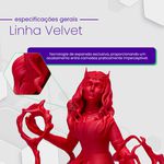 Filamento PLA Cinza Claro Velvet Premium - 1kg Voolt3d