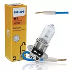 Lâmpada Standard H3 Farol Alto Baixo Philips 12v 55w