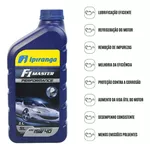 Kit Com 4 Litros Ipiranga 15w40 F1 Master semi sintetico
