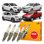 Jogo Vela Ignição Ngk Fiat Motores 1.4 Fire Evo 2011 A 2022