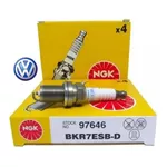 Jogo Velas Ignição Ngk Vw Polo Fox Gol G4 G5 G6 1.0 1.6
