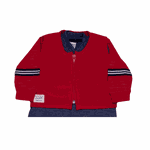 Macacão azul e vermelho com colete Sonho Mágico - 2 pçs