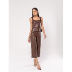 Calça Pantacourt Barra Matelassê 