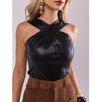 Blusa transpasse