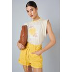 Shorts Blossom Amarelo