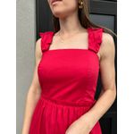 Vestido Micaela Vermelho