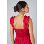 Vestido Micaela Vermelho