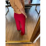 Calça Alfaiataria Barra Italiana Vermelho