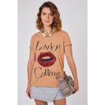 T-Shirt London Calling Nude
