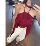 Blusa Boho Jade Vinho