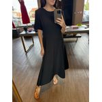 Vestido Midi Marquesa Preto
