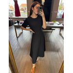Vestido Midi Marquesa Preto